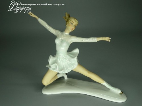 Купить фарфоровую статуэтку Schaubach Kunst Фигуристка